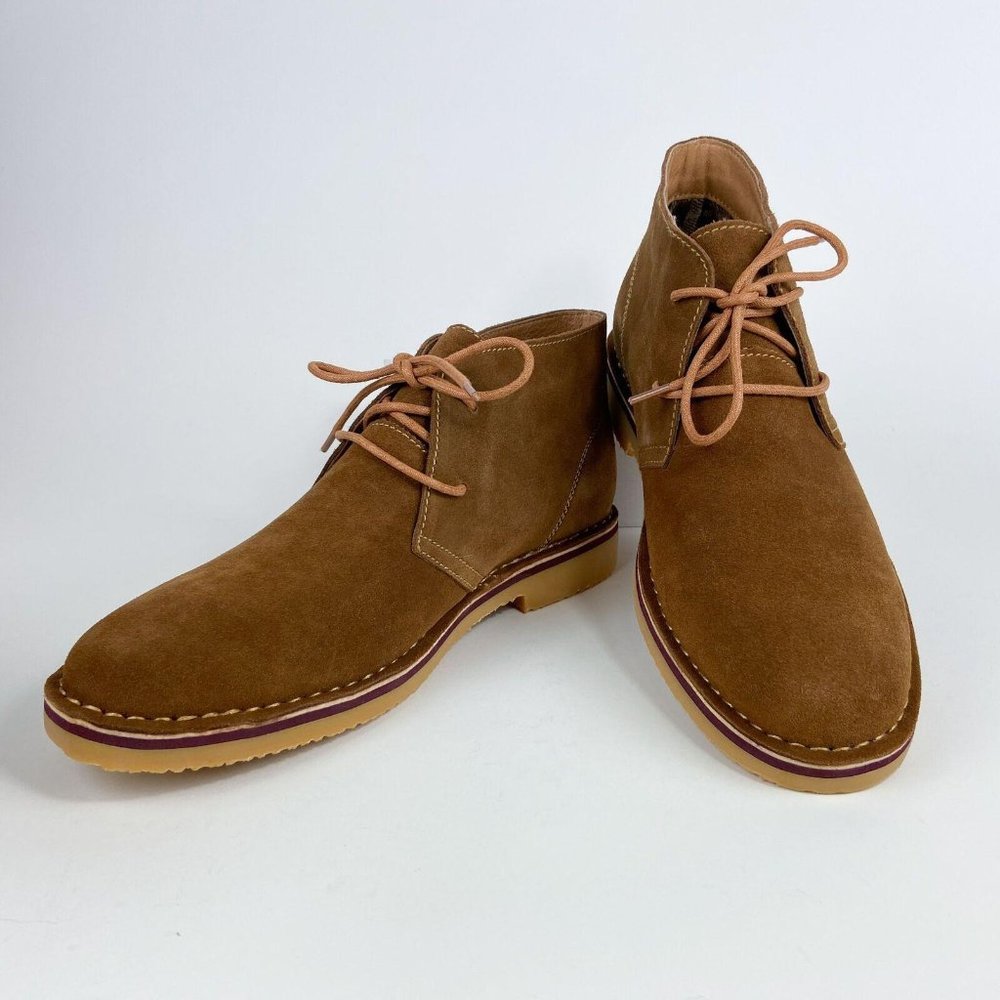 Propet Findley Chukka Ankle Boots Mens 11 Tan